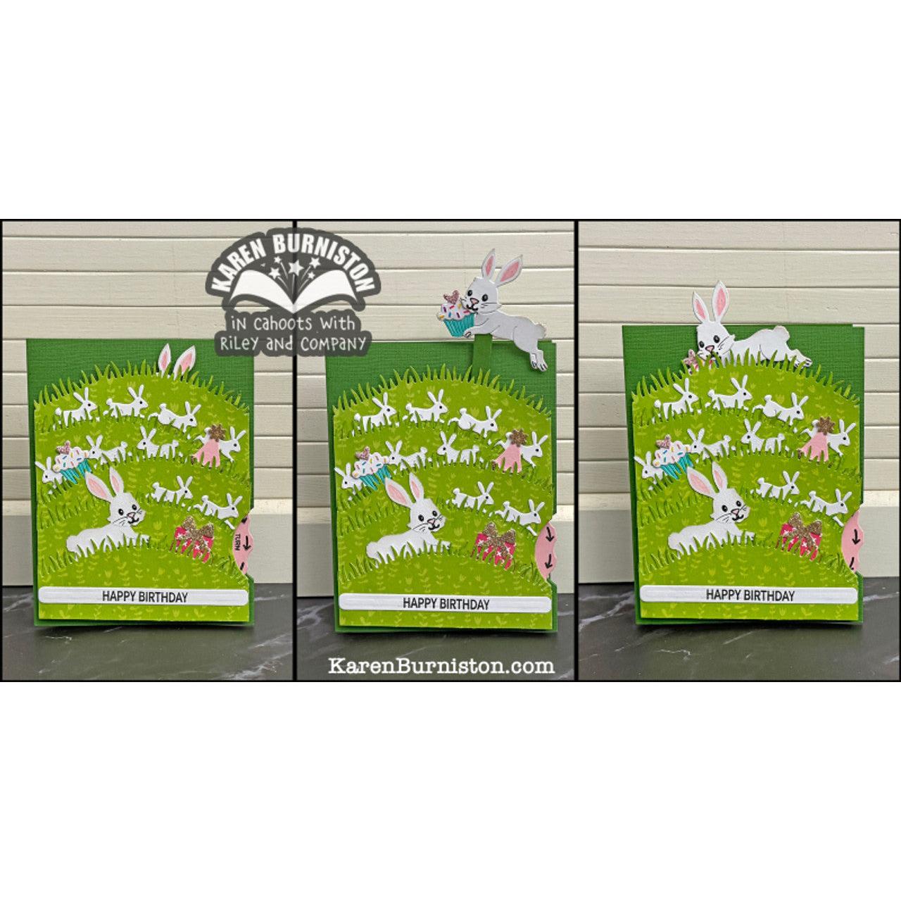 Karen Burniston - Clear Stamps - Whirly Wheel Words-ScrapbookPal