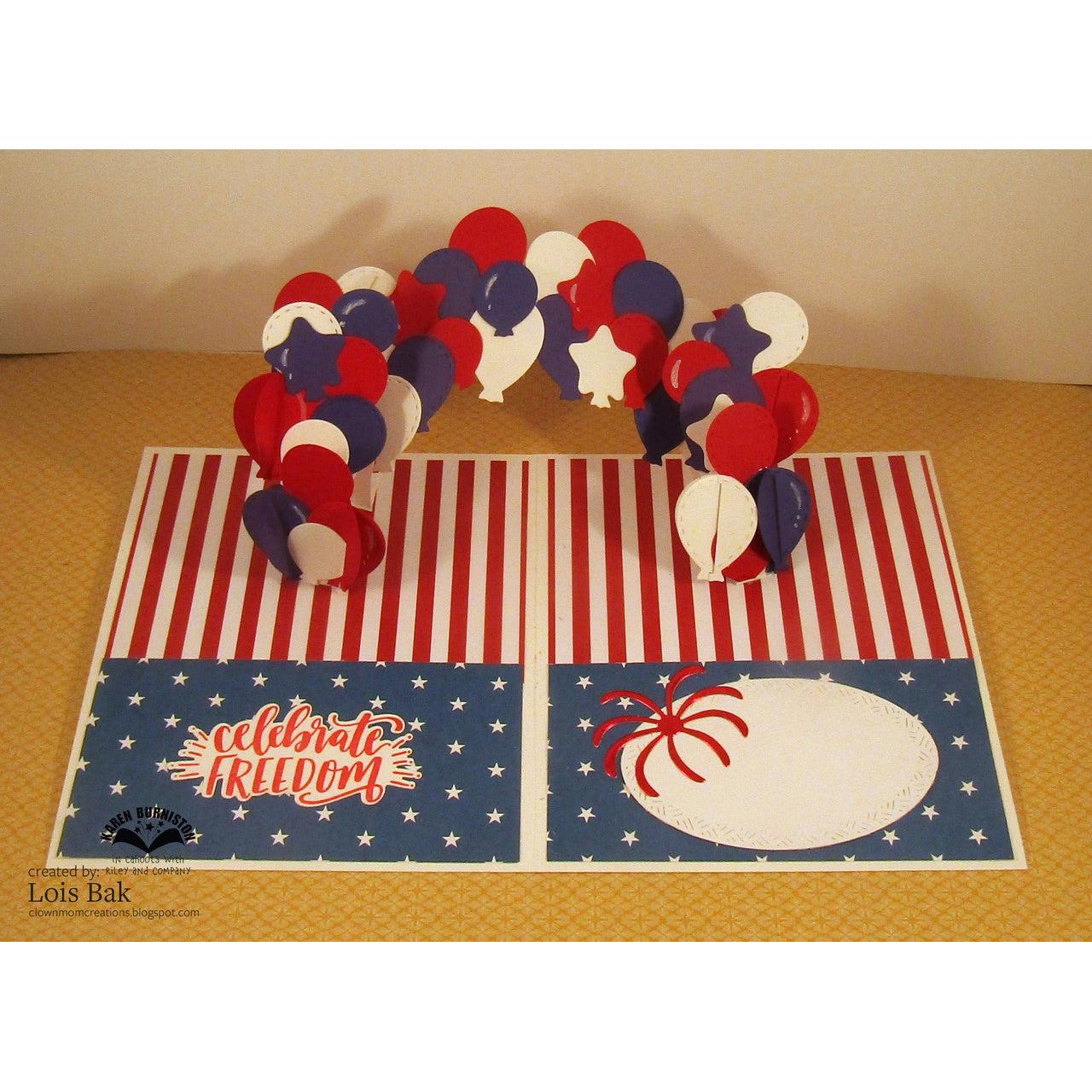 Karen Burniston - Dies - Arch Pop-up-ScrapbookPal