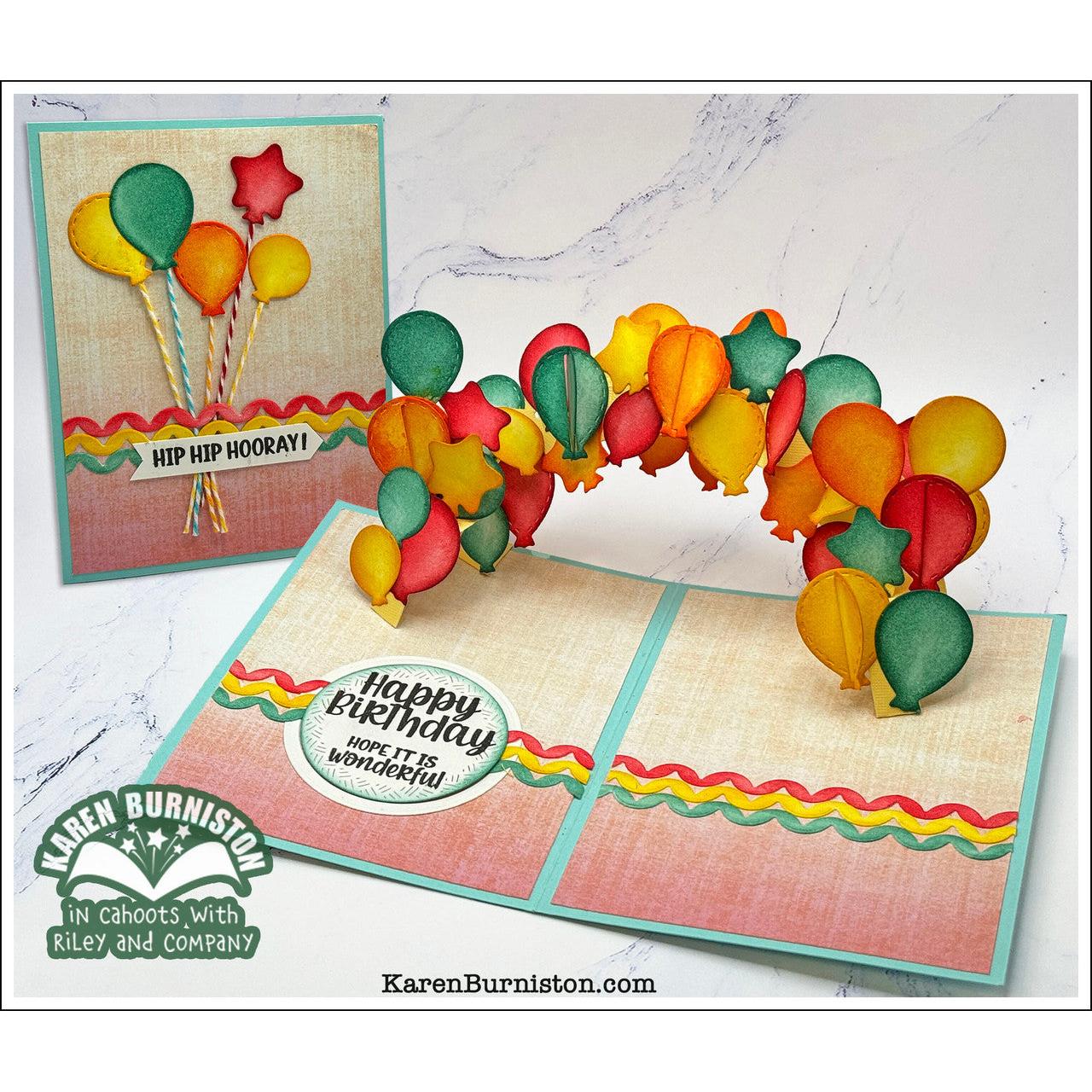Karen Burniston - Dies - Arch Pop-up-ScrapbookPal