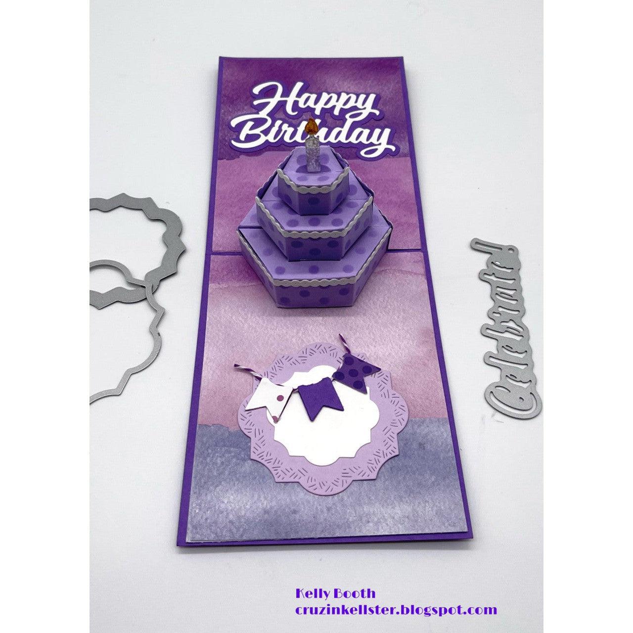 Karen Burniston - Dies - Cake Pop-up-ScrapbookPal