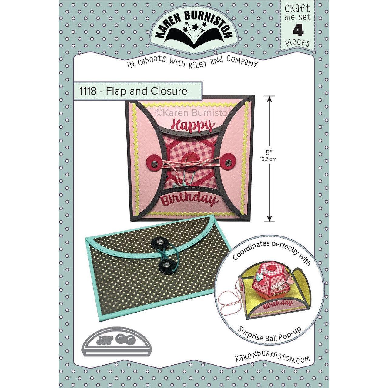 Karen Burniston - Dies - Flap &amp; Closure-ScrapbookPal