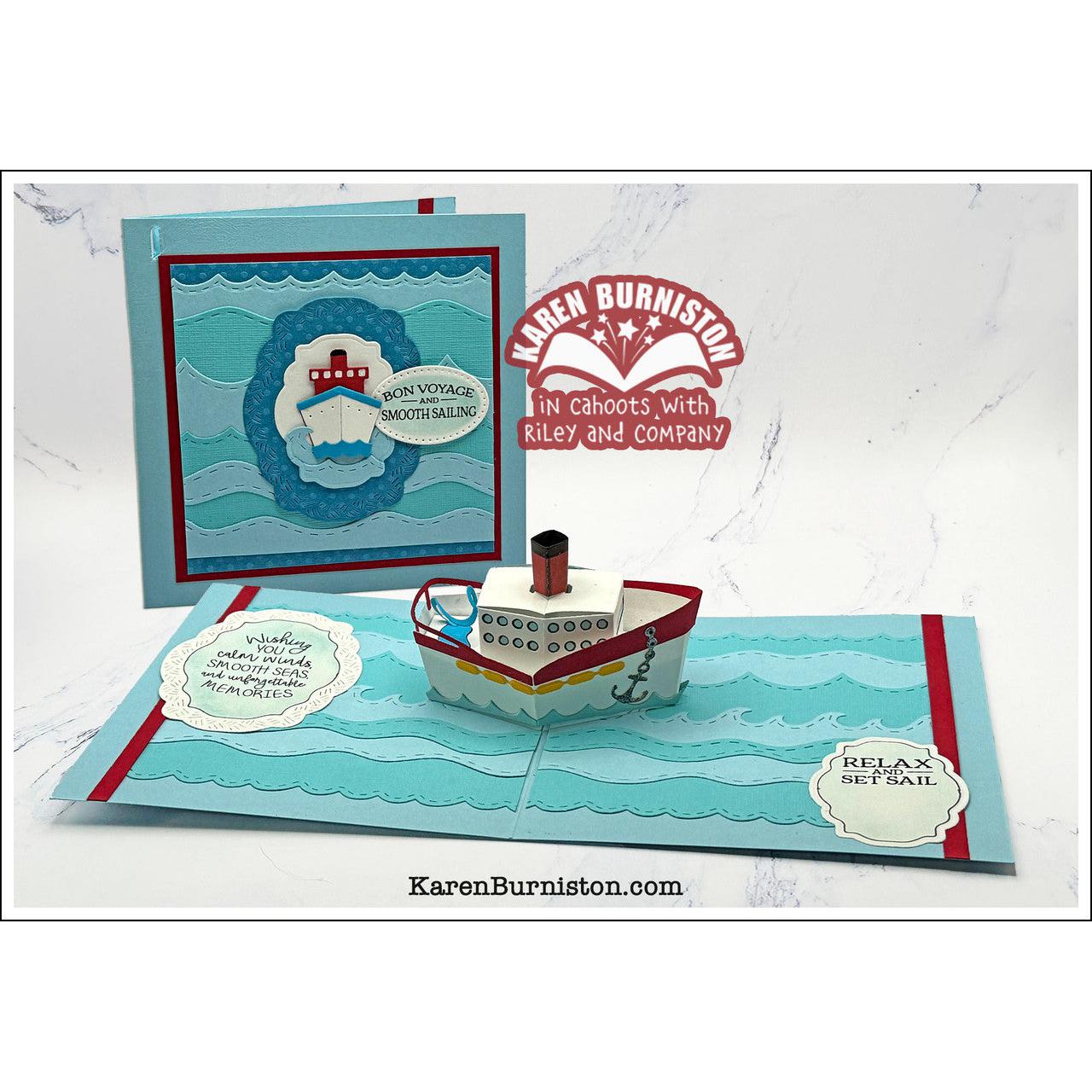 Karen Burniston - Dies - Ocean Edges-ScrapbookPal