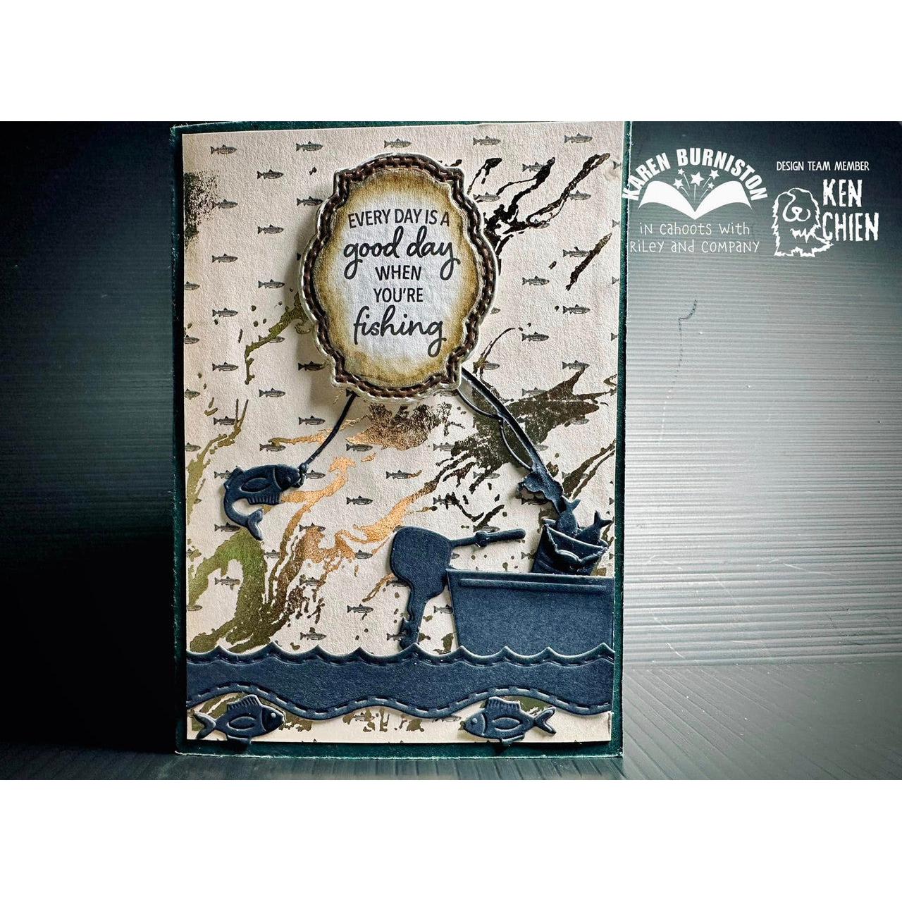 Karen Burniston - Dies - Ocean Edges-ScrapbookPal