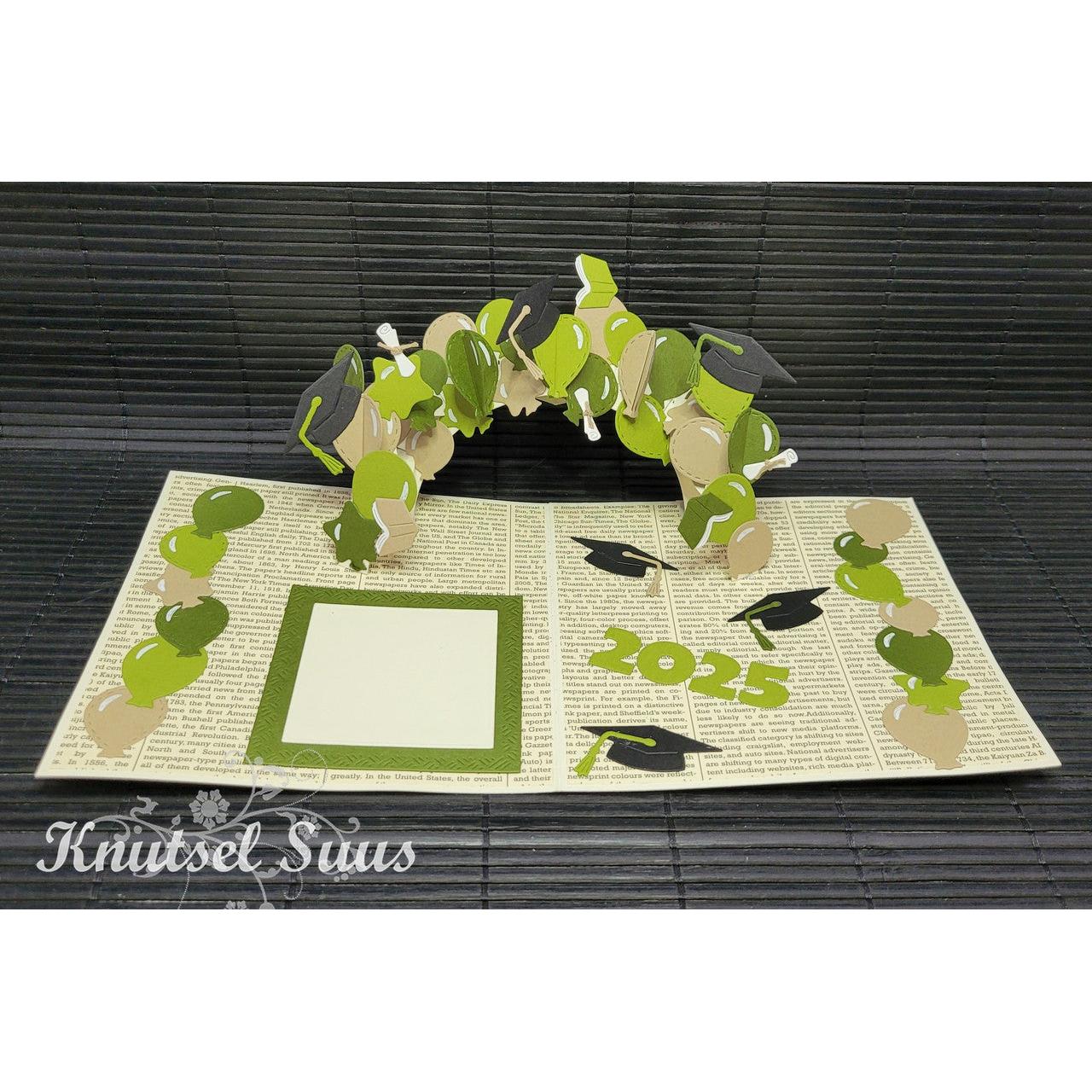 Karen Burniston - Dies - Party Balloons-ScrapbookPal