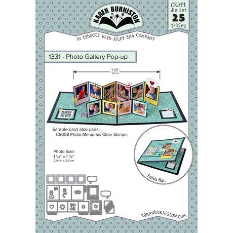 Karen Burniston - Dies - Photo Gallery Pop-up-ScrapbookPal