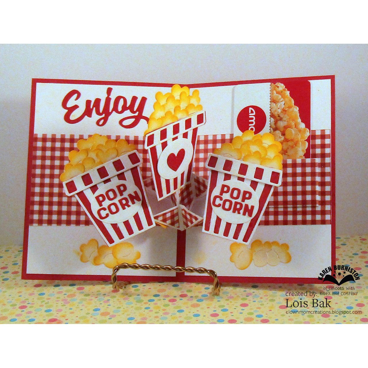 Karen Burniston - Dies - Popcorn-ScrapbookPal