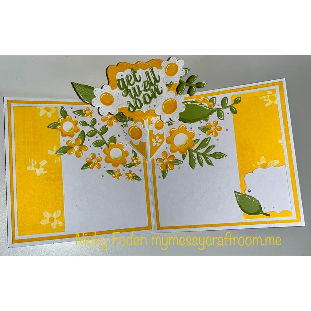 Karen Burniston - Dies - Raising Platform Pop-up-ScrapbookPal