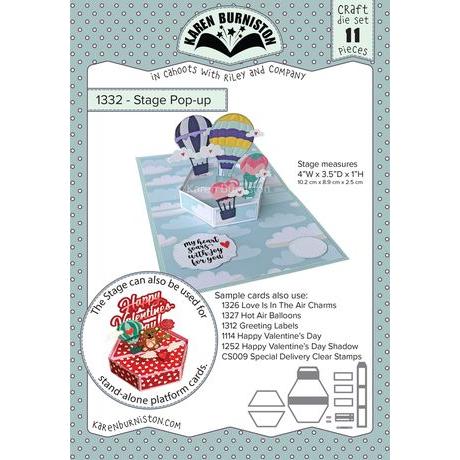 Karen Burniston - Dies - Stage Pop-up-ScrapbookPal