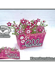 Karen Burniston - Dies - Wide Woven Basket Card-ScrapbookPal