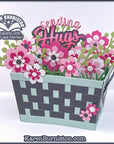 Karen Burniston - Dies - Wide Woven Basket Card-ScrapbookPal