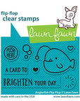 Lawn Fawn - Clear Stamps - Anglerfish Flip Flop