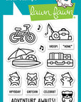 Lawn Fawn - Clear Stamps - Car Critters Road Trip Add-On