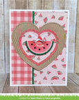 Lawn Fawn - Clear Stamps - Tiny Tag Sayings: Fruit