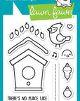 Lawn Fawn - Clear Stamps - Winter Birds Add-On