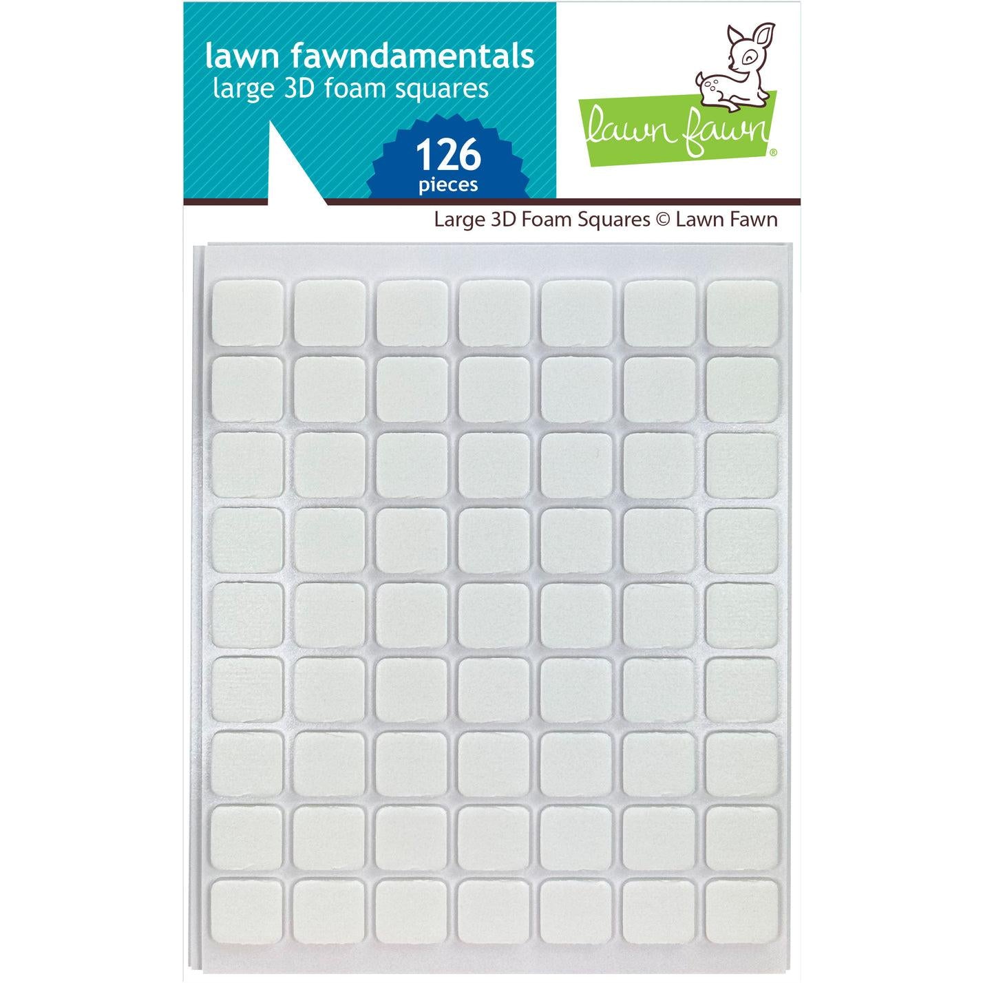Lawn Fawn - 3D Foam Squares - Large-ScrapbookPal