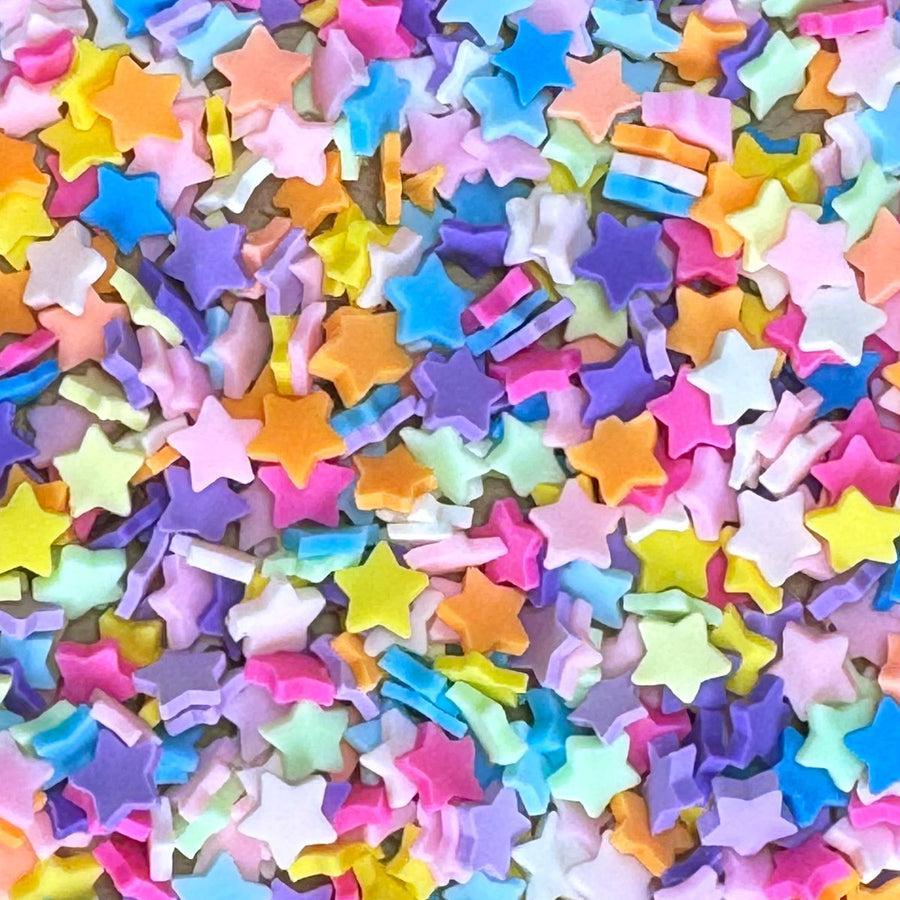 Lawn Fawn - Clay Pieces - Rainbow Star-ScrapbookPal