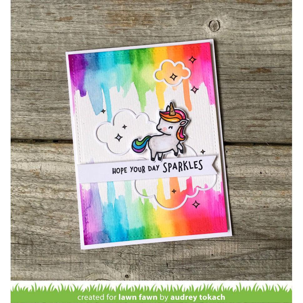 Lawn Fawn - Clear Stamps - A Little Sparkle-ScrapbookPal