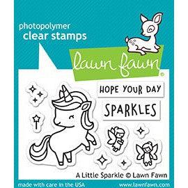 Lawn Fawn - Clear Stamps - A Little Sparkle-ScrapbookPal