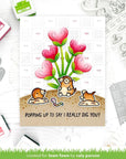 Lawn Fawn - Clear Stamps - A Mole Lot of Love Add-On-ScrapbookPal