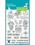 Lawn Fawn - Clear Stamps - Ahoy, Matey-ScrapbookPal