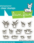 Lawn Fawn - Clear Stamps - All The Grasses-ScrapbookPal