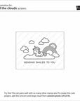 Lawn Fawn - Clear Stamps - All the Clouds-ScrapbookPal