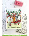 Lawn Fawn - Clear Stamps - Apple-solutely Awesome-ScrapbookPal