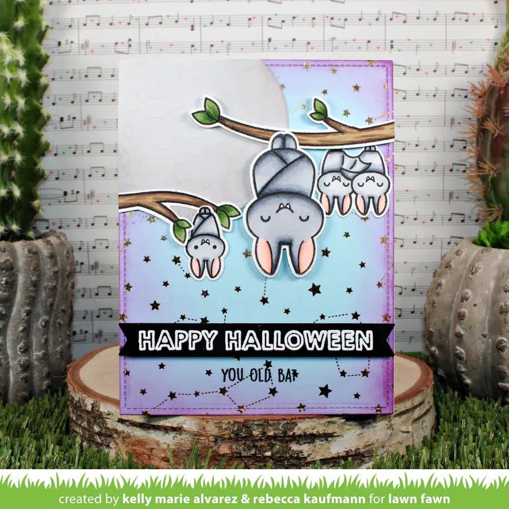 Lawn Fawn - Clear Stamps - Batty For You-ScrapbookPal