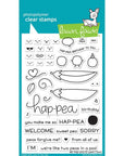 Lawn Fawn - Clear Stamps - Be Hap-pea-ScrapbookPal