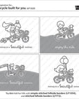 Lawn Fawn - Clear Stamps - Bicycle Built for You-ScrapbookPal