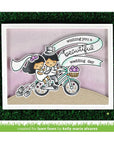 Lawn Fawn - Clear Stamps - Bicycle Built for You-ScrapbookPal