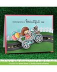 Lawn Fawn - Clear Stamps - Bicycle Built for You-ScrapbookPal