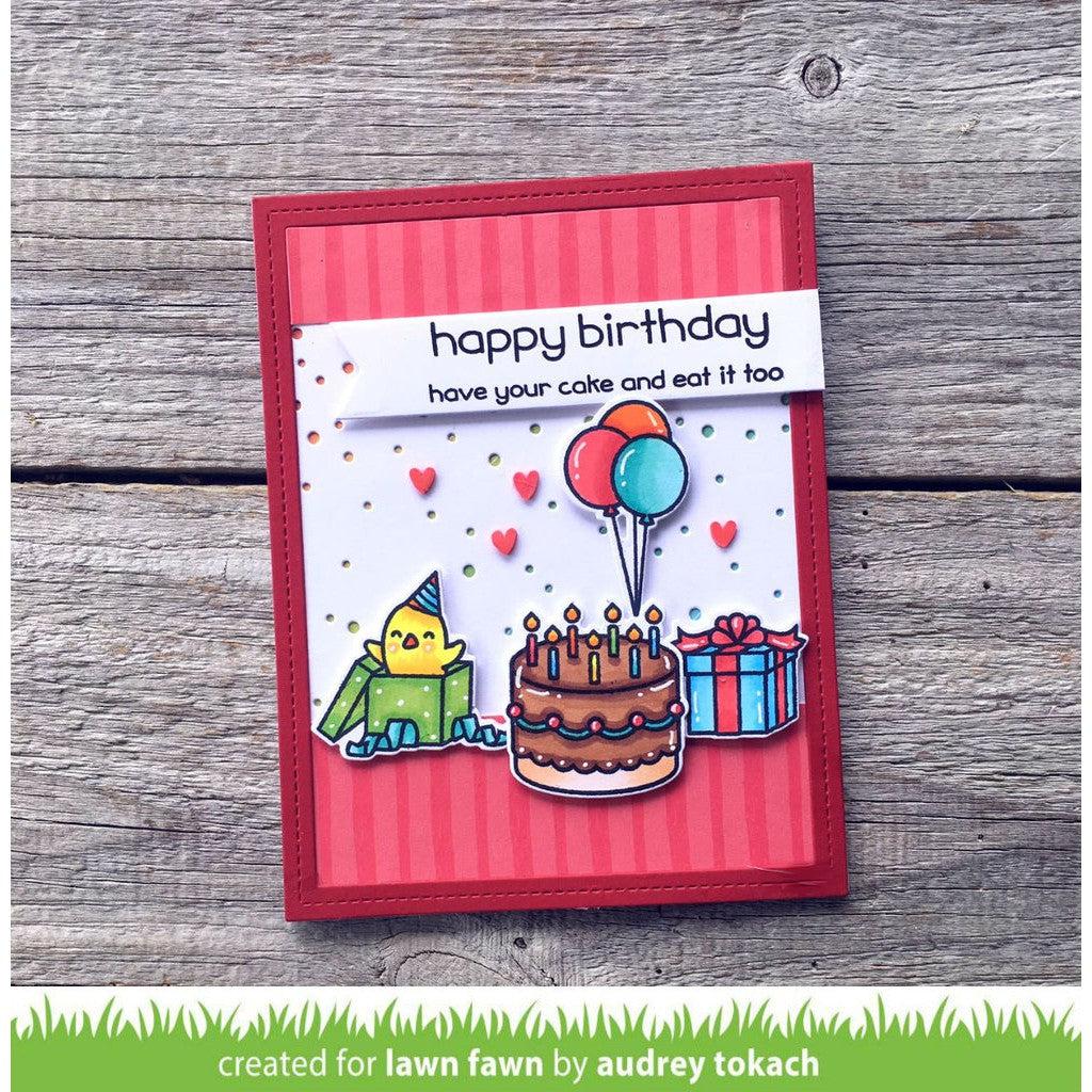 Lawn Fawn - Clear Stamps - Birthday Before &#39;n Afters-ScrapbookPal