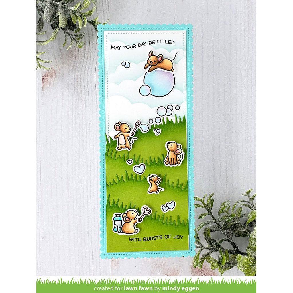 Lawn Fawn - Clear Stamps - Bubbles of Joy-ScrapbookPal