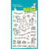 Lawn Fawn - Clear Stamps - Cheesy Christmas-ScrapbookPal