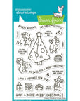 Lawn Fawn - Clear Stamps - Cheesy Christmas-ScrapbookPal