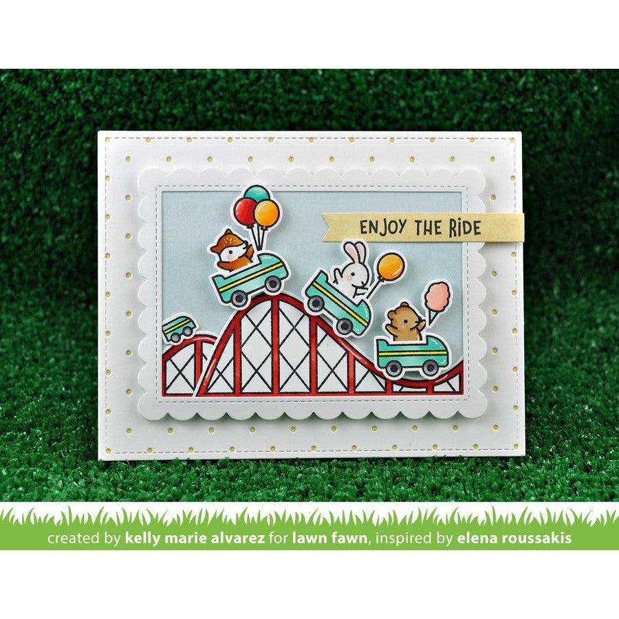 Lawn Fawn - Clear Stamps - Coaster Critters-ScrapbookPal