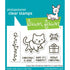 Lawn Fawn - Clear Stamps - Cozy Cats Christmas Add-on-ScrapbookPal