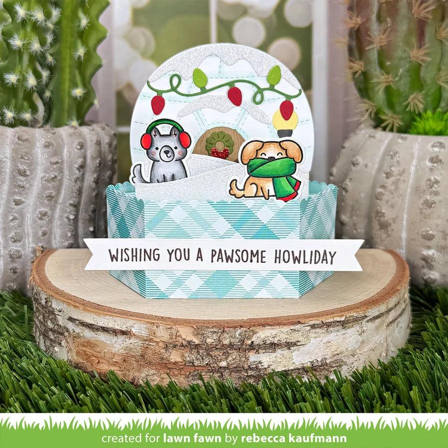 Lawn Fawn - Clear Stamps - Cozy Dogs-ScrapbookPal