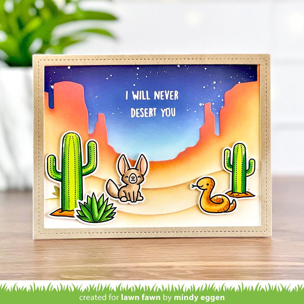 Lawn Fawn - Clear Stamps - Critters In The Desert-ScrapbookPal