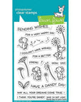 Lawn Fawn - Clear Stamps - Dandy Day-ScrapbookPal