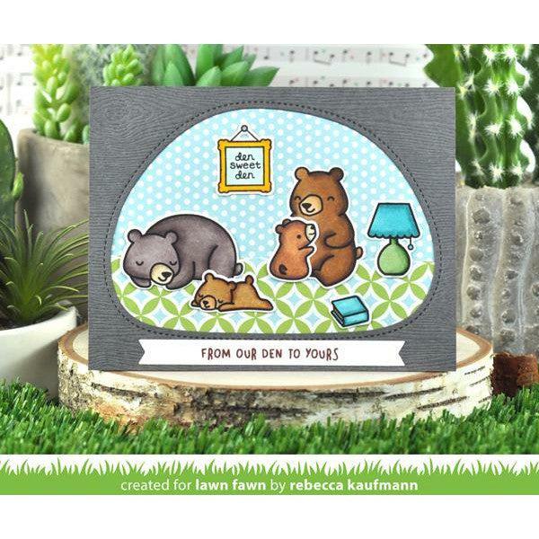 Lawn Fawn - Clear Stamps - Den Sweet Den-ScrapbookPal