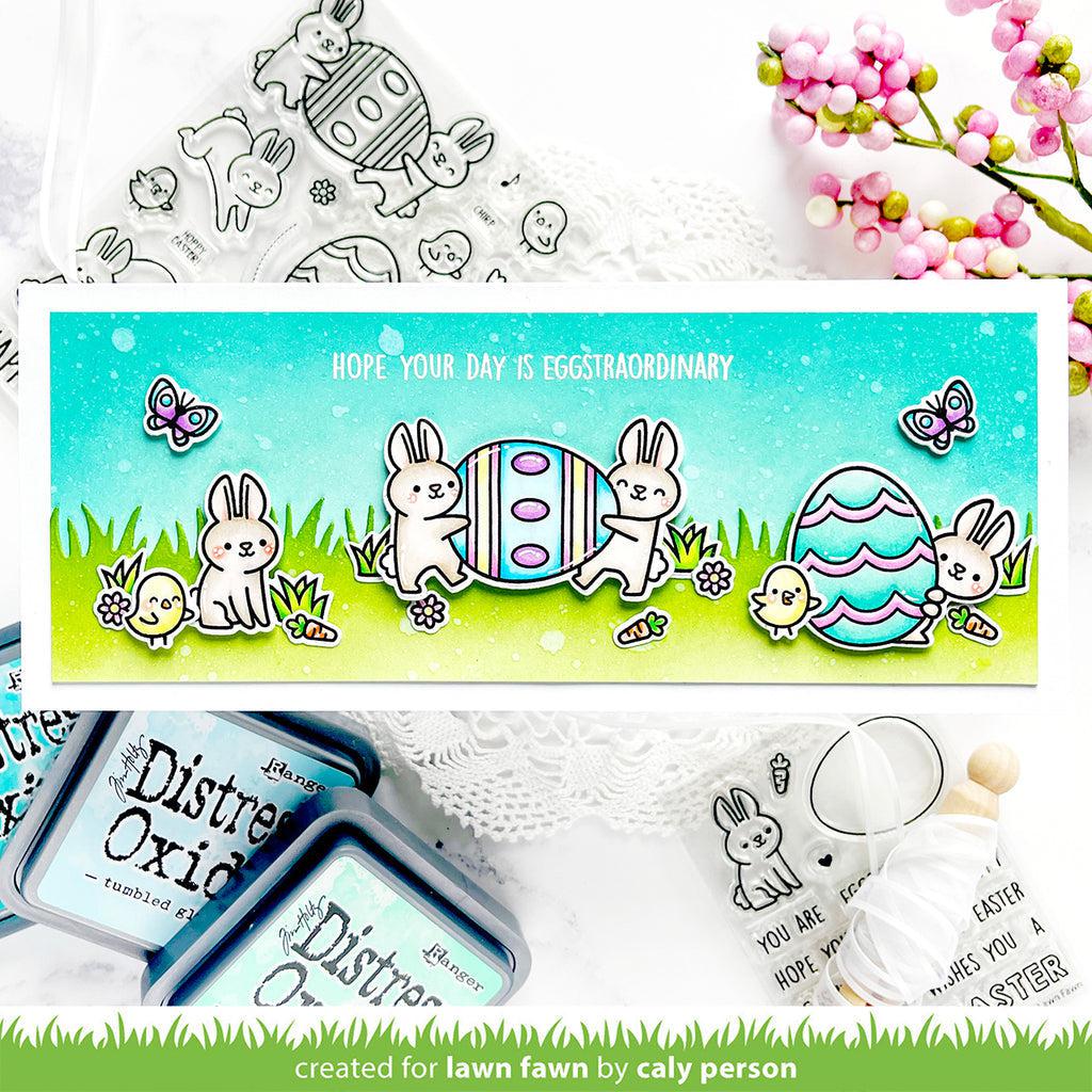 Lawn Fawn - Clear Stamps - Eggstraordinary Easter-ScrapbookPal