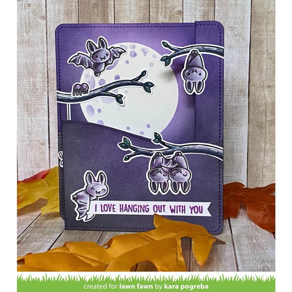 Lawn Fawn - Clear Stamps - Fangtastic Friends-ScrapbookPal