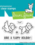 Lawn Fawn - Clear Stamps - Flappy Holiday-ScrapbookPal