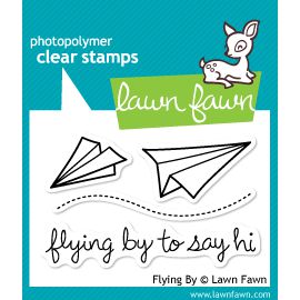 Lawn Fawn - Clear Stamps - Flying By-ScrapbookPal