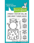 Lawn Fawn - Clear Stamps - Fortune Teller Tabby-ScrapbookPal