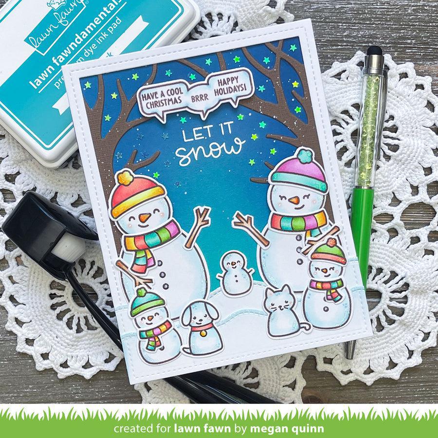 Lawn Fawn - Clear Stamps - Frosty Family Add-On-ScrapbookPal