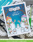 Lawn Fawn - Clear Stamps - Frosty Family Add-On-ScrapbookPal