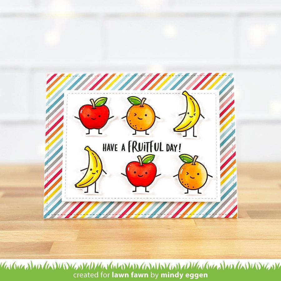 Lawn Fawn - Coloring Stencils - Fruitful Friends-ScrapbookPal